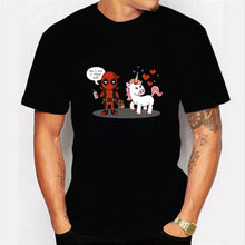 Load image into Gallery viewer, Harajuku T-shirt Deadpool T Shirt