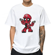 Load image into Gallery viewer, Harajuku T-shirt Deadpool T Shirt