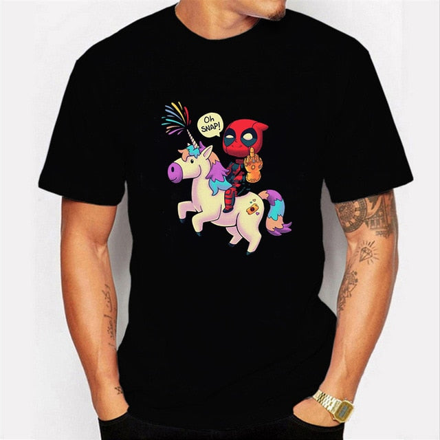 Harajuku T-shirt Deadpool T Shirt